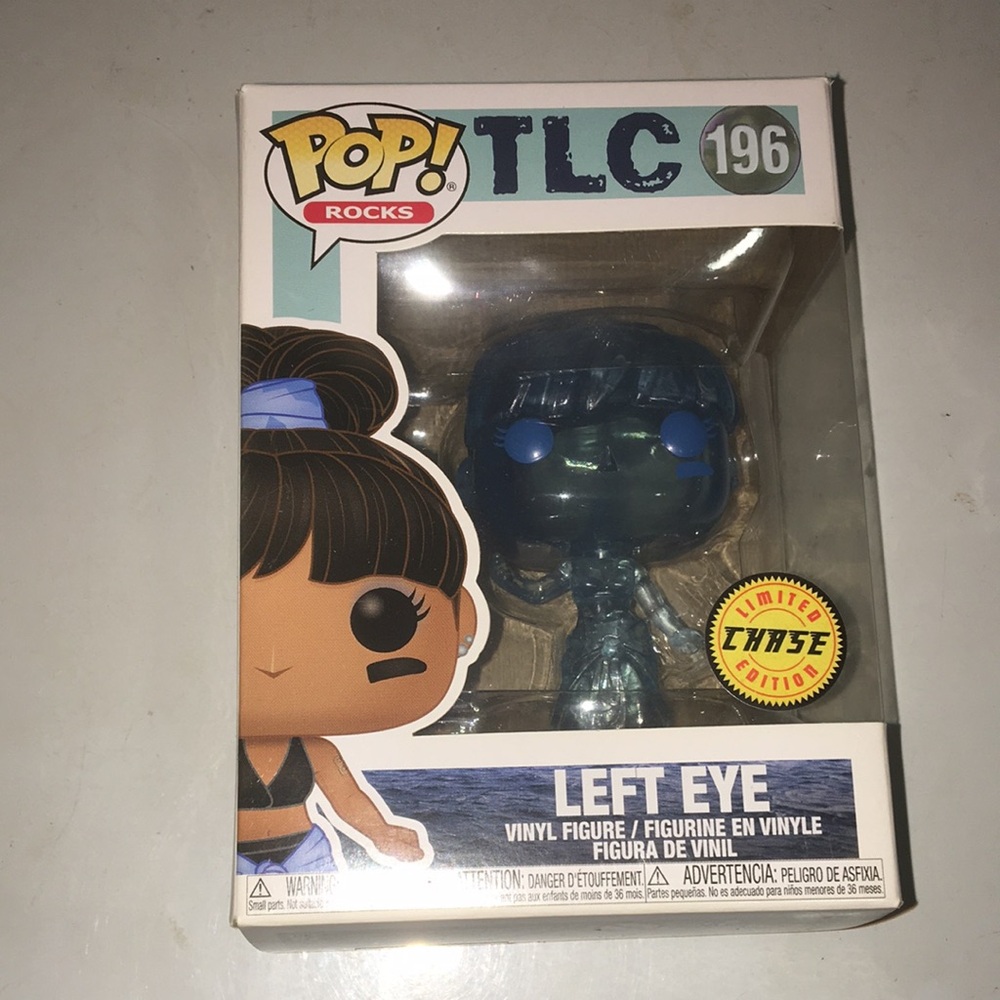 Funko Pop! Rocks TLC Left Eye Vinyl Figure. Limited chase edition.